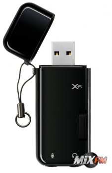 Bнешняя звуковая карта в виде USB-брелока