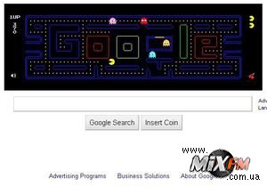 Посетители Google потратили 4,8 млн часов на логотип с игрой в Пакмэна