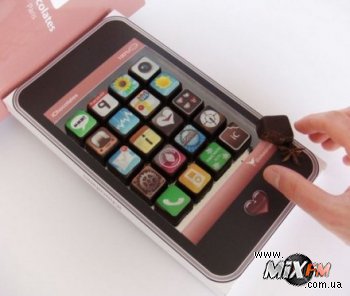 Нет денег на iPhone? Подари ей iChocolates