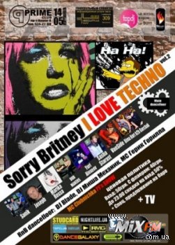 14 мая, Sorry Britney I Love Techno @ Prime