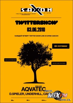 3 июня, Twiter Show Live @ Saxon