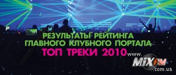 Результаты рейтинга ТОП треки 2010