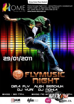 29.01.2011 Fly Music Night снова с вами!