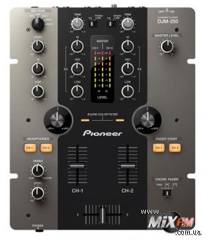 DJM-250 от Pioneer: серьезный инструмент за приемлемую цену